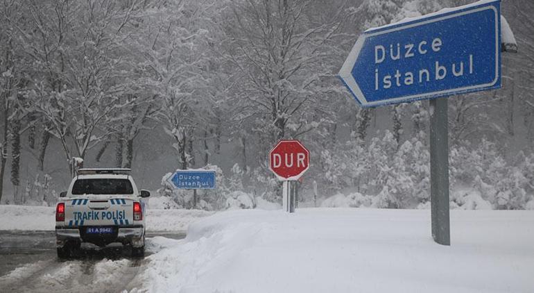 Bolu Dağı Kar Yağışı